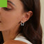 Millennium Hot Girl Style Front And Rear Structure Earrings