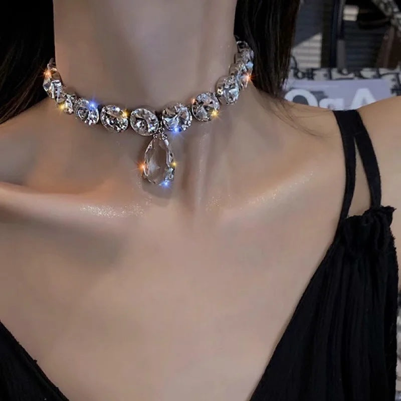 Women's Fashion Crystal Clavicle Chain