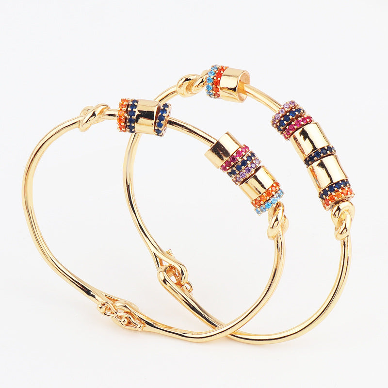 Women's Fashion Colorful Zircon Bracelet