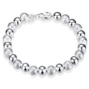 Fashion Best-seller Silver-plated 8MM Sand Beads Bracelet