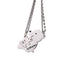 Amazon Hot Necklace Hug Little Bear Mother Children's Pendants Diy Ornament Stainless Steel Necklace