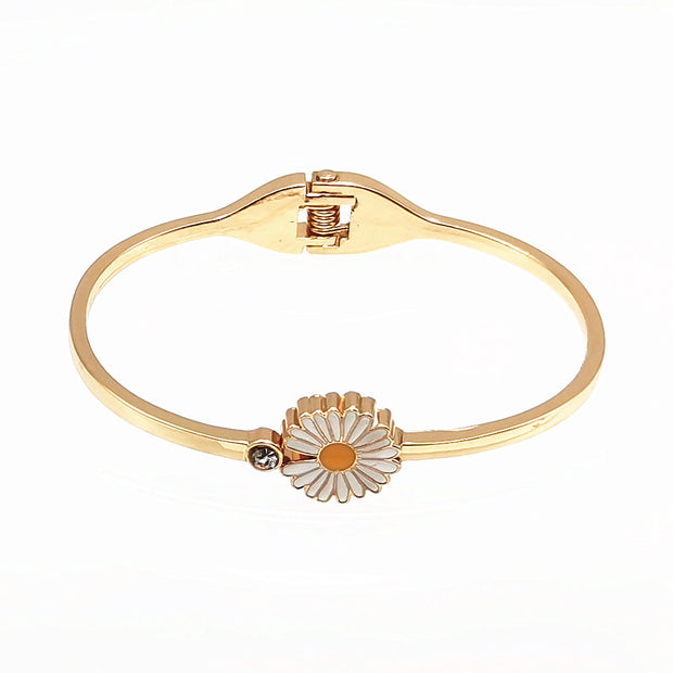 Women's Adjustable Bracelet Chrysanthemum Rose Gold