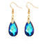 Women's Stylish Water Drop Crystal Earrings