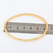 Foreign Trade Cross-border Models 18k Gold And Diamond Bracelet