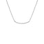 Women's Smiley Curved Clavicle Chain