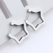 Stainless Steel Geometric Personality Trendy Earrings