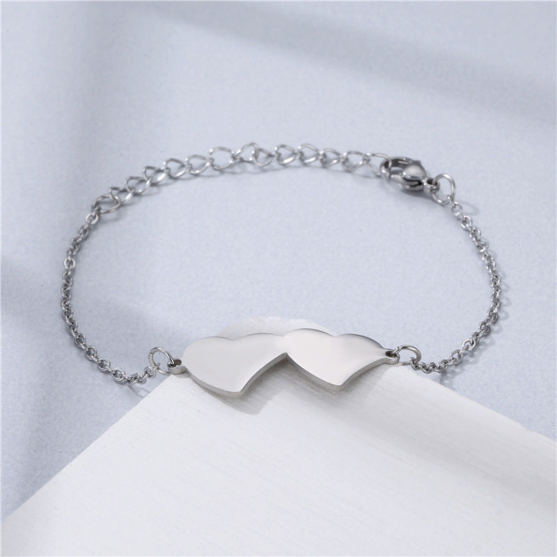 Creative Glossy Stainless Steel Marine Wind Bracelet