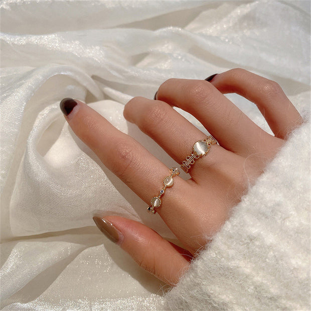 Japanese Fashion Personality Tail Ring Cold Wind Index Finger