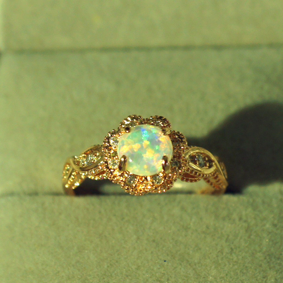 Opel Ring Fashion Jewelry Opal Ring Female