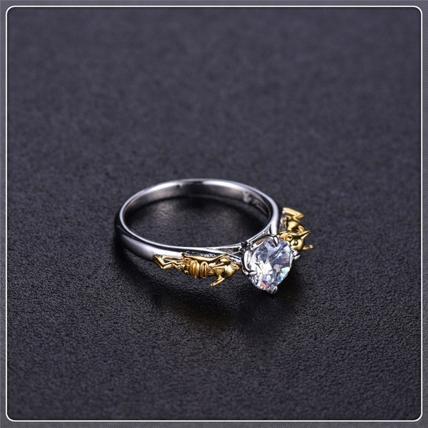 Crystal Ring Cosplay Unisex Rings Jewelry
